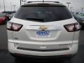 2013 White Diamond Tricoat Chevrolet Traverse LT AWD  photo #4