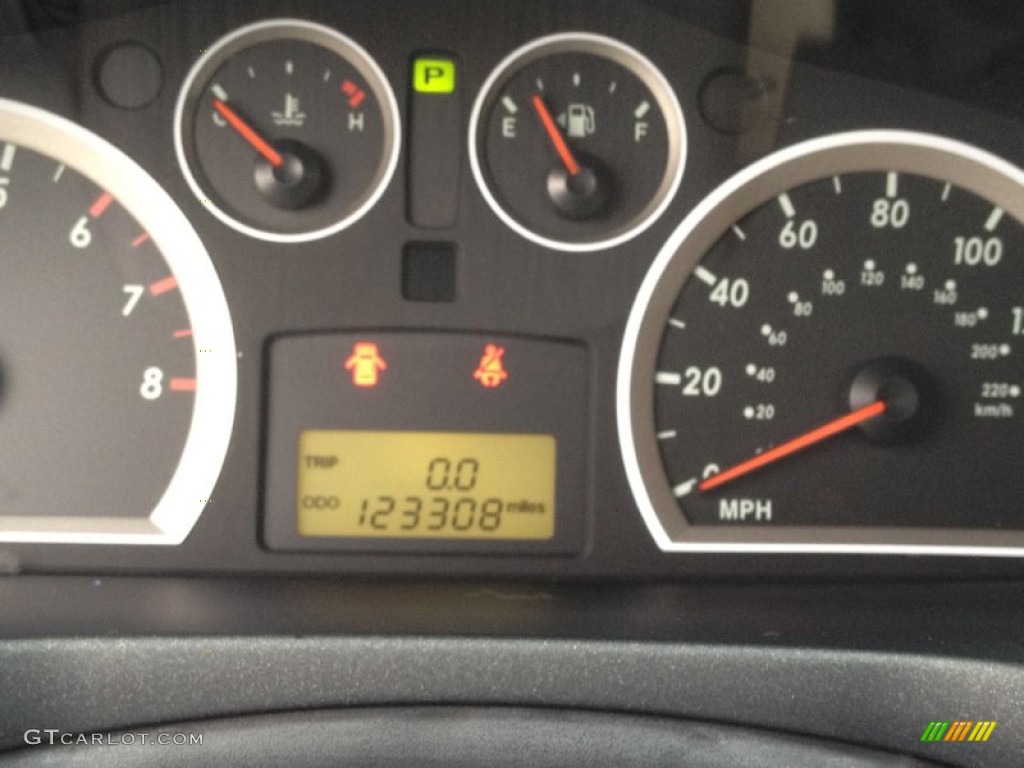 2006 Santa Fe Limited - Dark Emerald Green / Beige photo #30