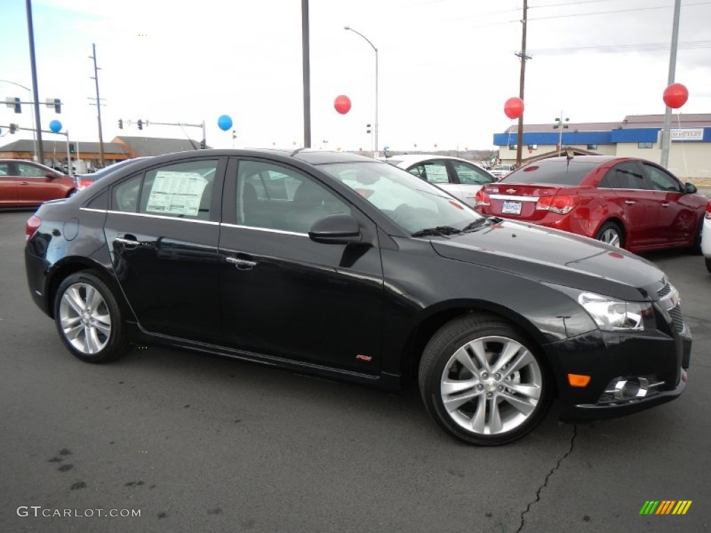 Black Granite Metallic 2013 Chevrolet Cruze LTZ/RS Exterior Photo #74888692