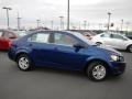 2013 Blue Topaz Metallic Chevrolet Sonic LT Sedan  photo #2