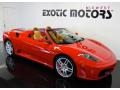 2007 Rosso Corsa (Red) Ferrari F430 Spider F1  photo #9