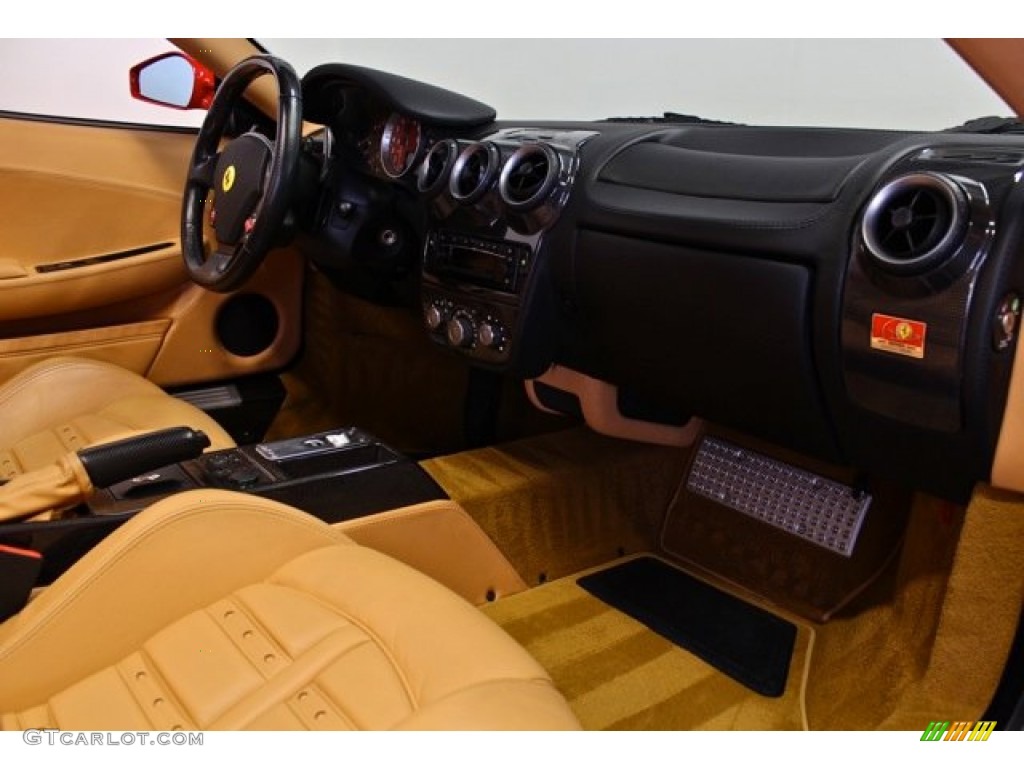 2007 Ferrari F430 Spider F1 Beige Dashboard Photo #74889967