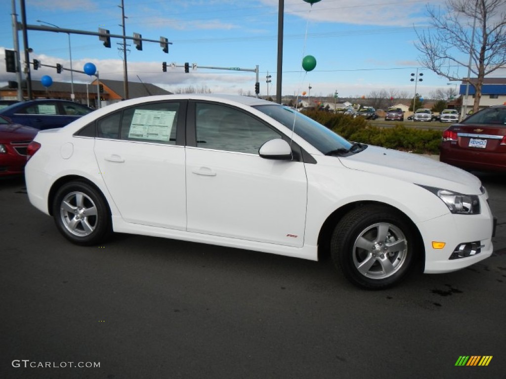 2013 Cruze LT/RS - Summit White / Jet Black photo #2