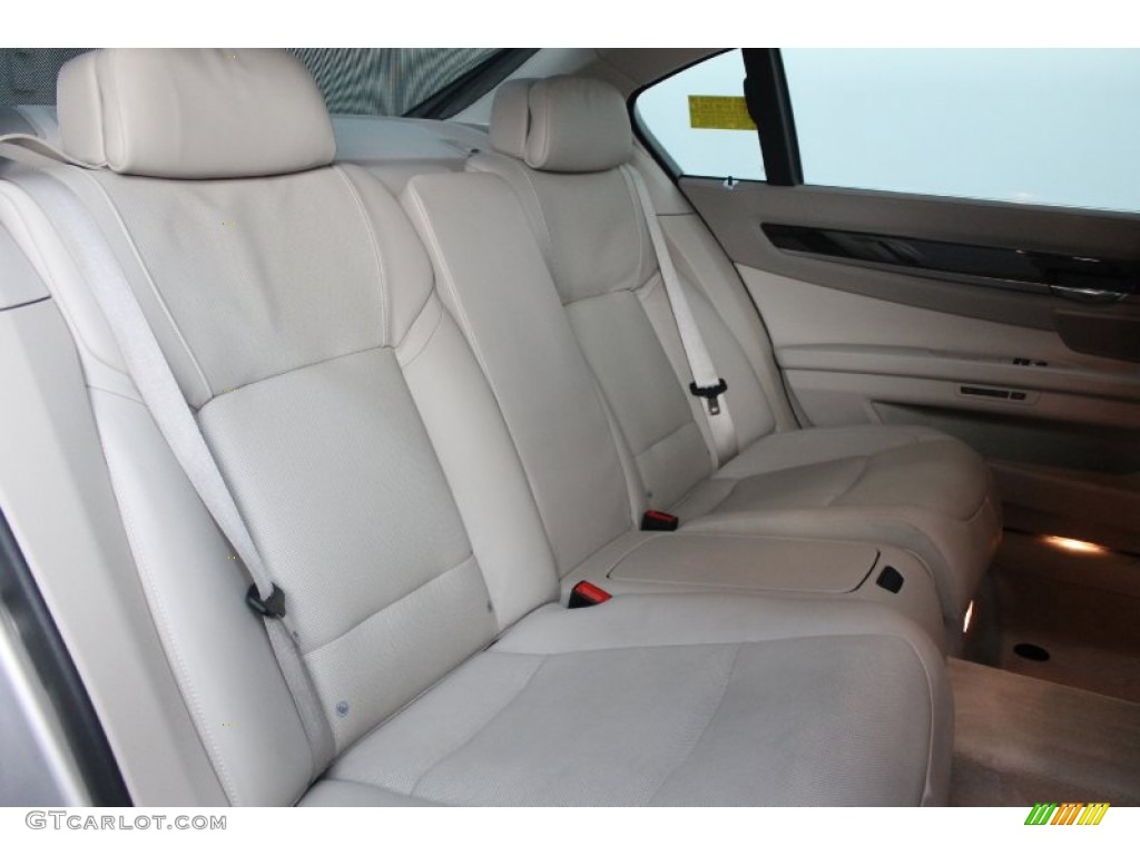 2009 BMW 7 Series 750Li Sedan Rear Seat Photo #74890813