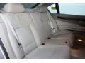 Oyster Nappa Leather Rear Seat Photo for 2009 BMW 7 Series #74890813