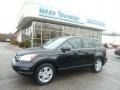 2010 Crystal Black Pearl Honda CR-V EX AWD  photo #1