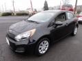 2012 Midnight Black Kia Rio Rio5 LX Hatchback  photo #2