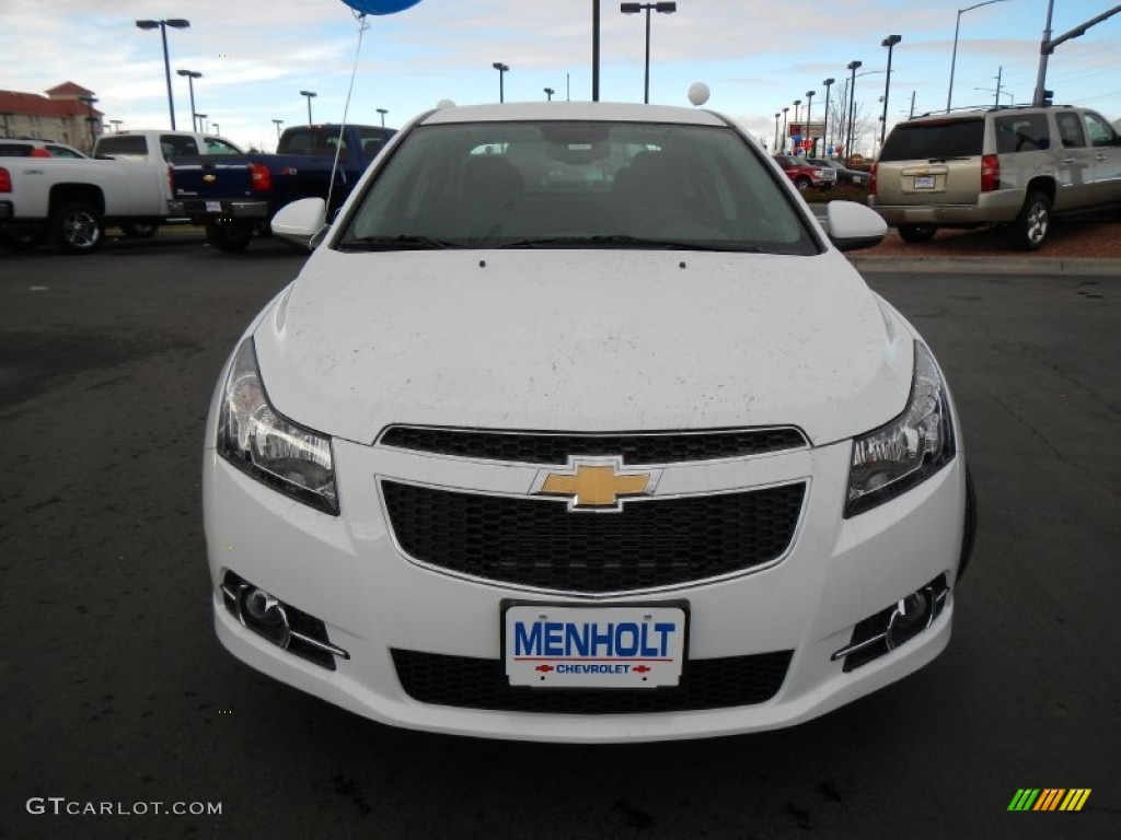 2013 Cruze LT/RS - Summit White / Jet Black photo #8