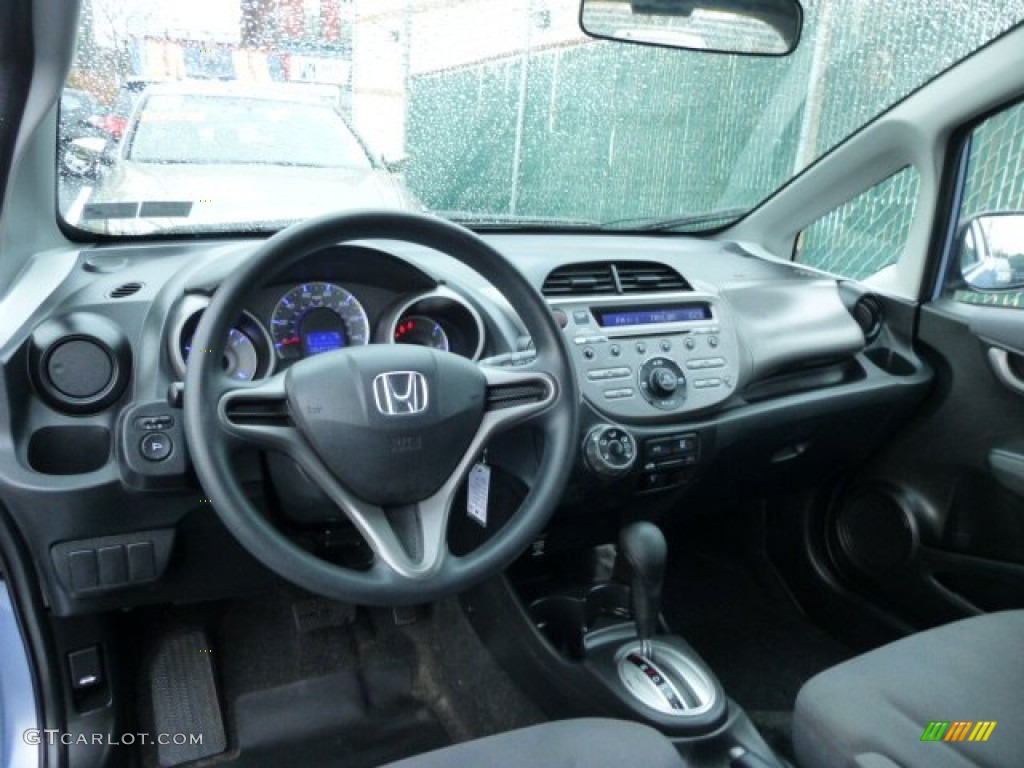 2009 Honda Fit Standard Fit Model Gray Dashboard Photo #74891496