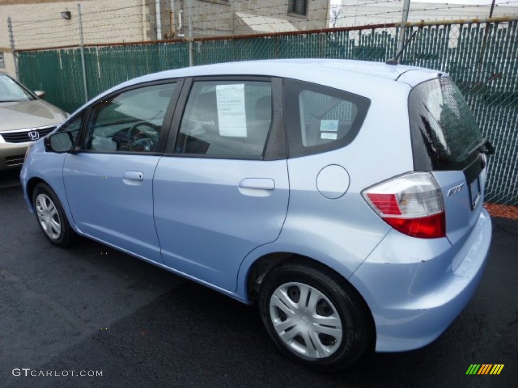 Tidewater Blue Metallic 2009 Honda Fit Standard Fit Model Exterior Photo #74891607