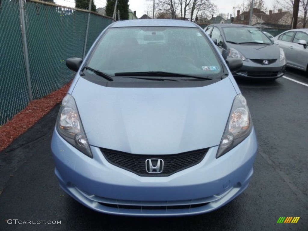 Tidewater Blue Metallic 2009 Honda Fit Standard Fit Model Exterior Photo #74891721