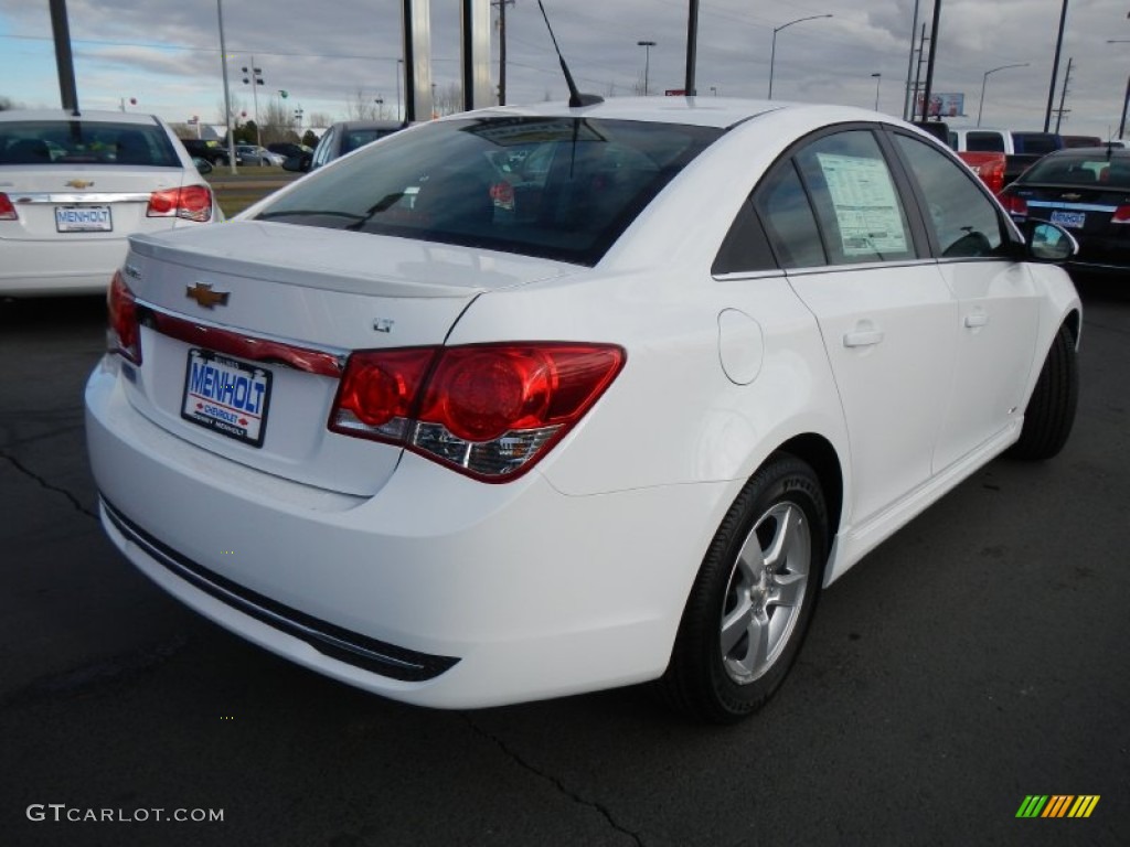 2013 Cruze LT/RS - Summit White / Jet Black/Sport Red photo #3
