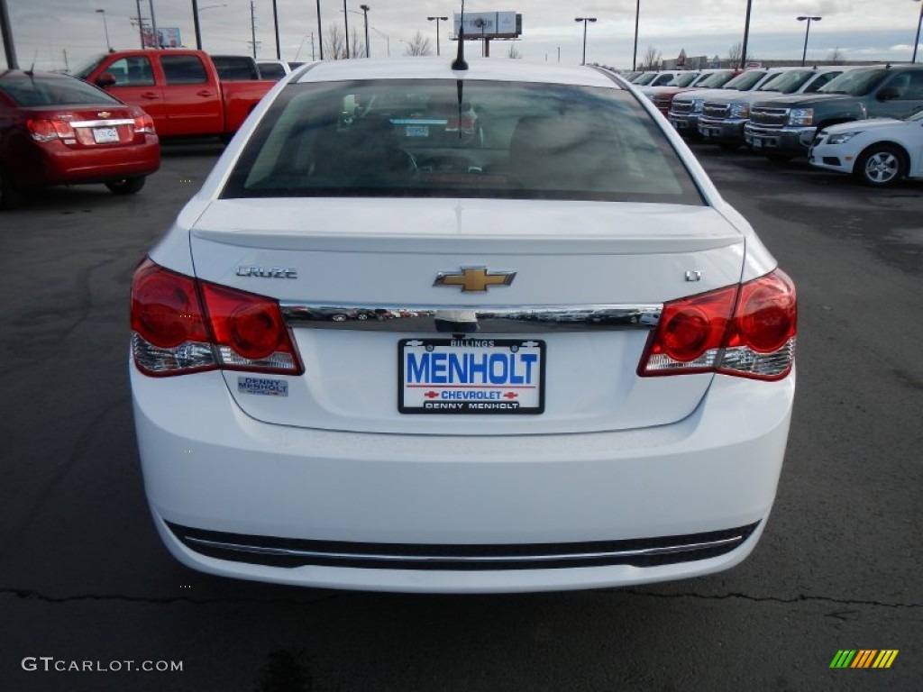 2013 Cruze LT/RS - Summit White / Jet Black/Sport Red photo #4