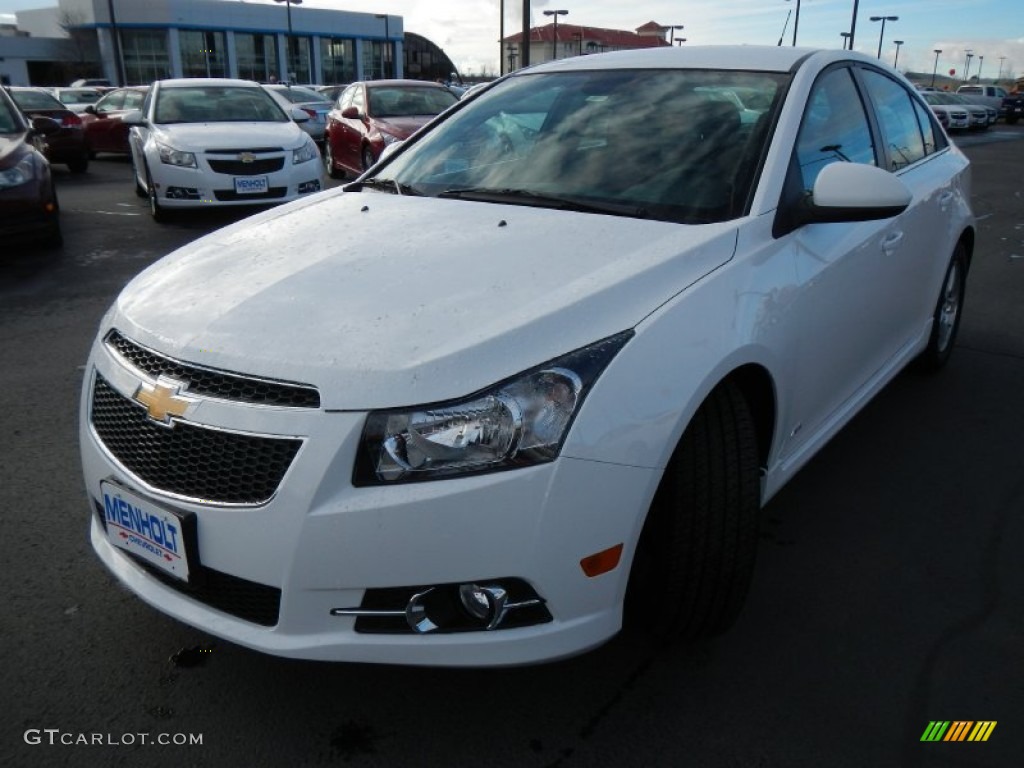 2013 Cruze LT/RS - Summit White / Jet Black/Sport Red photo #7