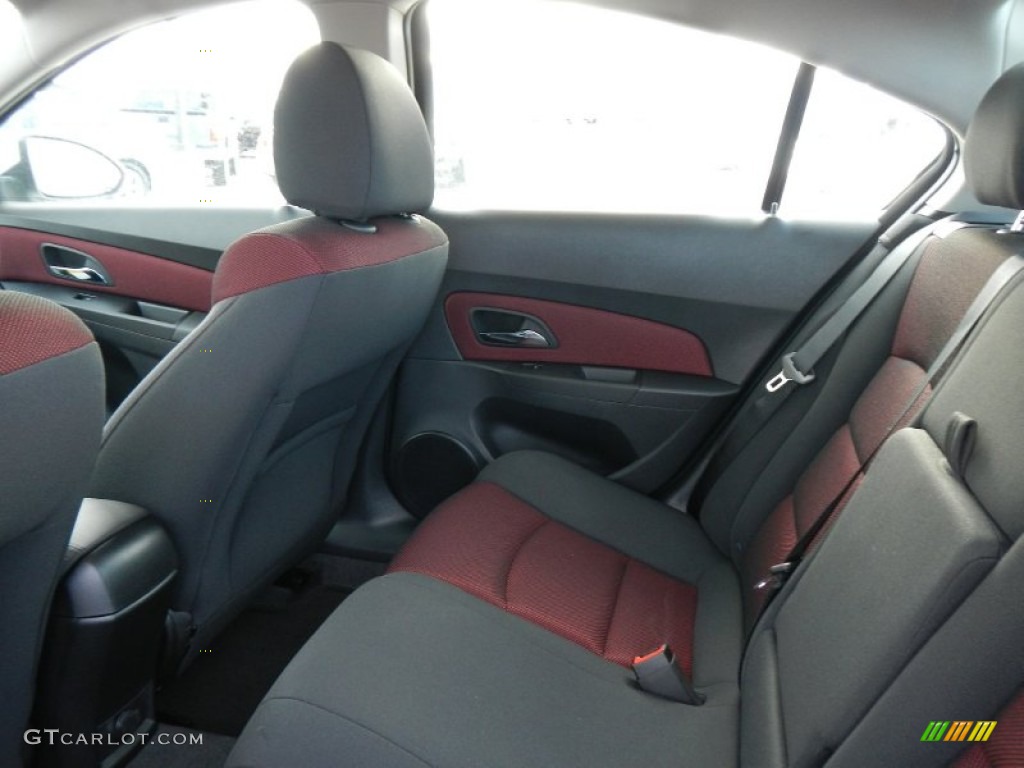 2013 Cruze LT/RS - Summit White / Jet Black/Sport Red photo #9