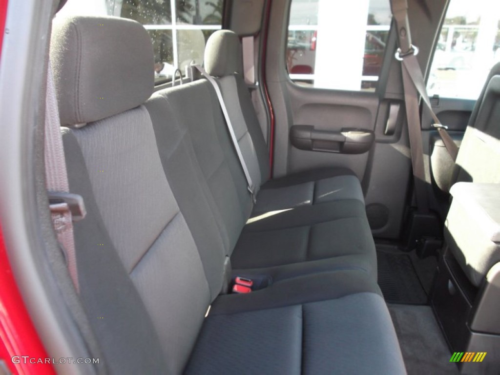 2012 Chevrolet Silverado 1500 LT Extended Cab Rear Seat Photo #74892693