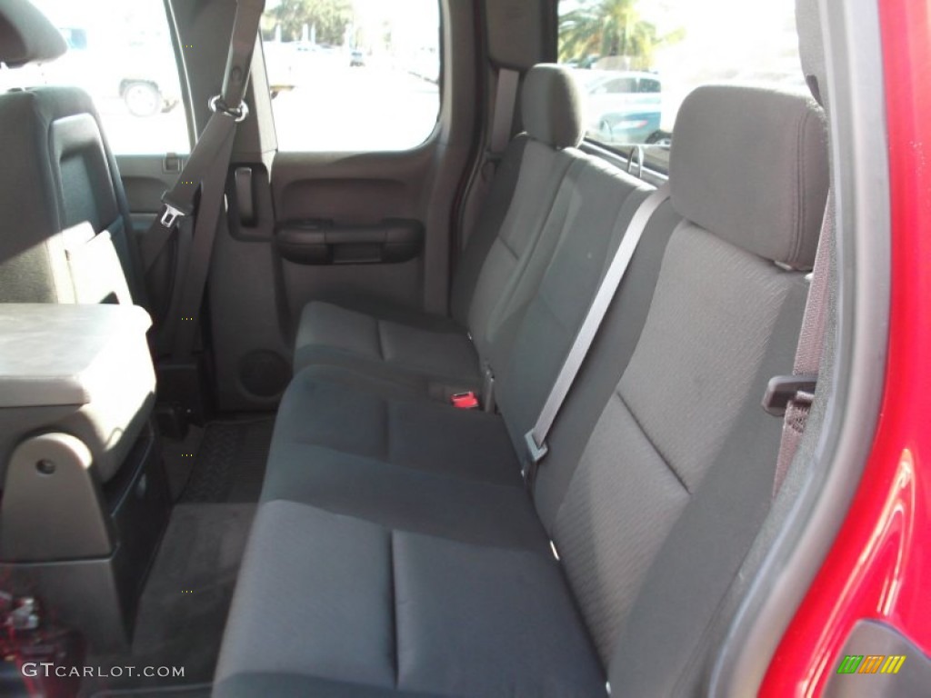 2012 Chevrolet Silverado 1500 LT Extended Cab Rear Seat Photo #74892727