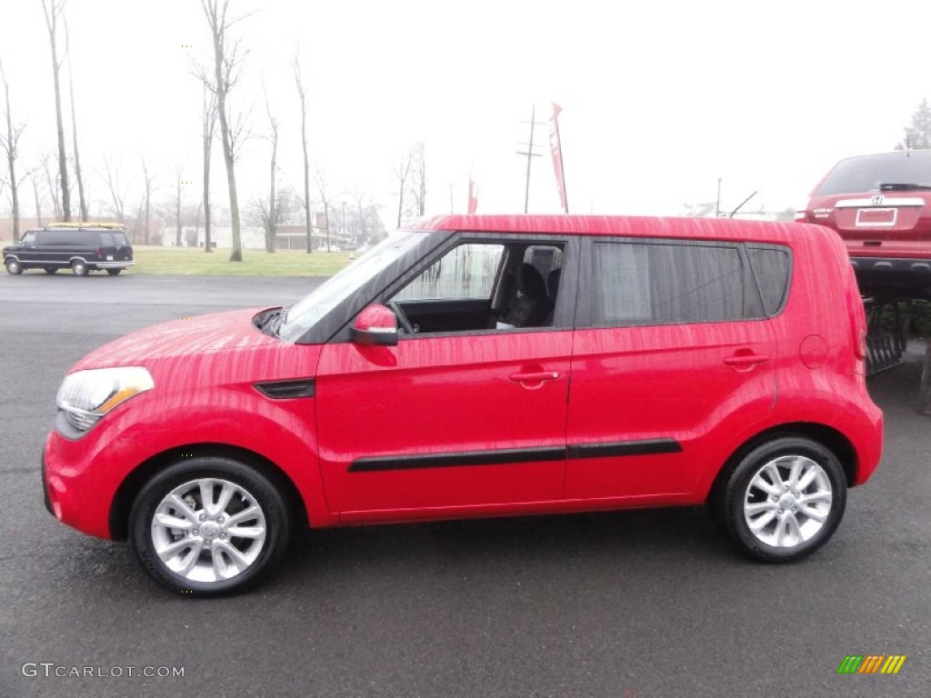 Molten Red 2012 Kia Soul + Exterior Photo #74893059