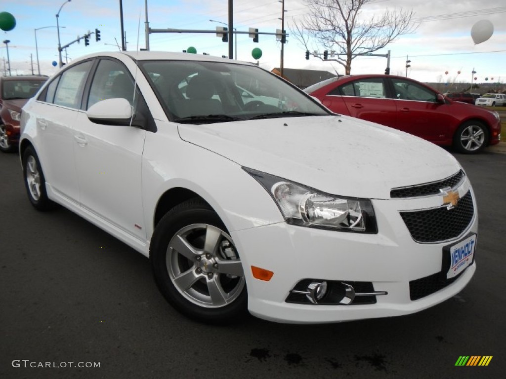 2013 Cruze LT/RS - Summit White / Medium Titanium photo #1