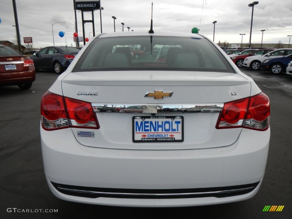 2013 Cruze LT/RS - Summit White / Medium Titanium photo #4