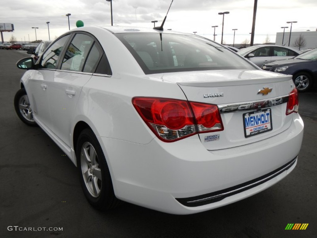 2013 Cruze LT/RS - Summit White / Medium Titanium photo #5