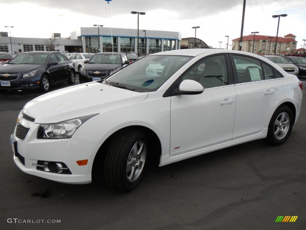 2013 Cruze LT/RS - Summit White / Medium Titanium photo #6