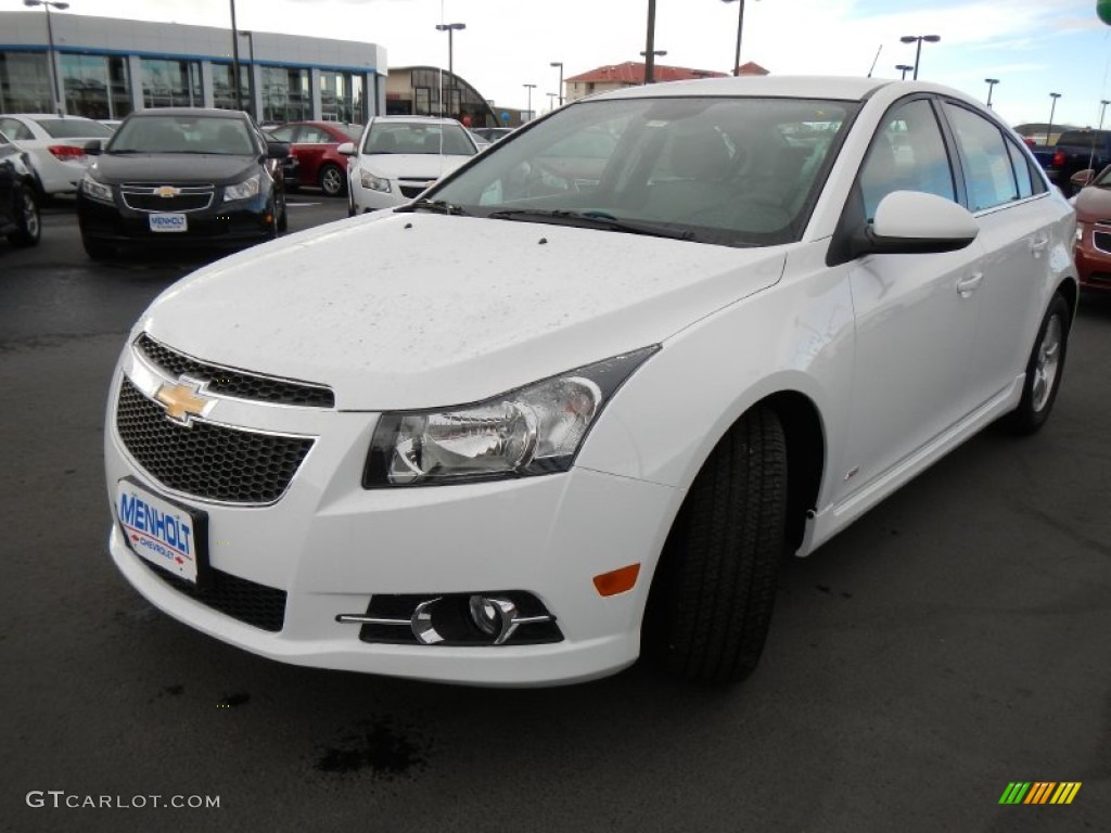 2013 Cruze LT/RS - Summit White / Medium Titanium photo #7