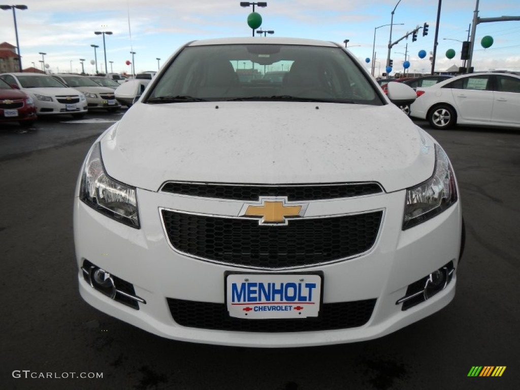 2013 Cruze LT/RS - Summit White / Medium Titanium photo #8