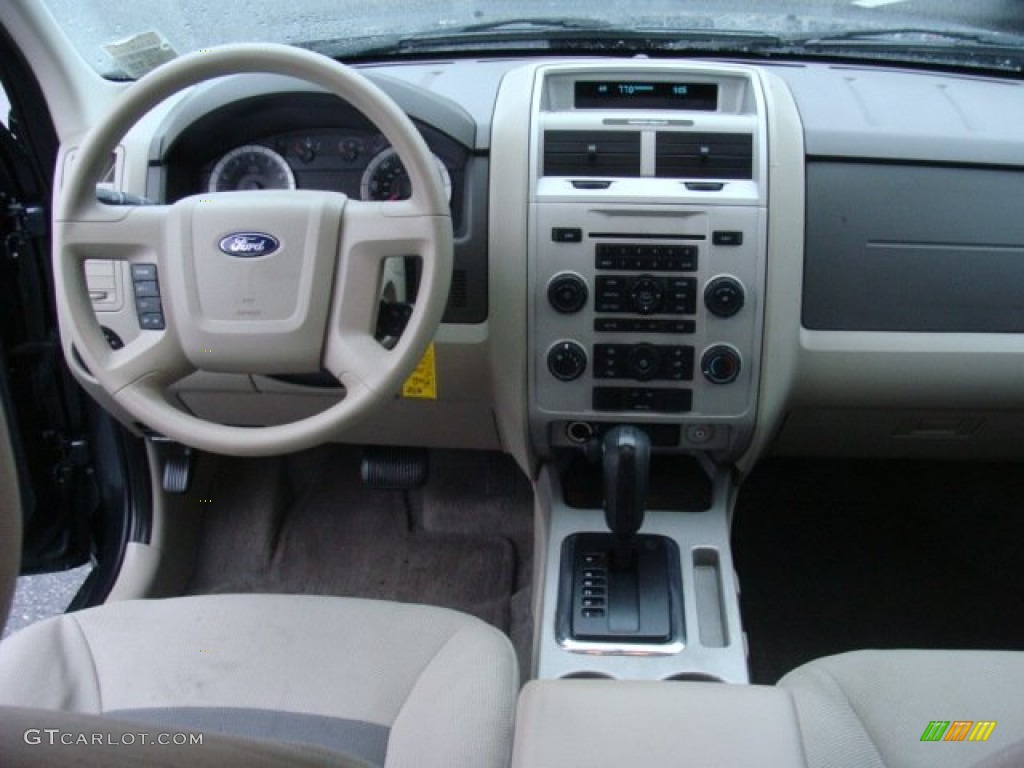 2008 Ford Escape XLT V6 Stone Dashboard Photo #74894643