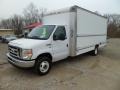 2010 Oxford White Ford E Series Cutaway E350 Commercial Moving Van  photo #7