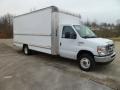 2010 Oxford White Ford E Series Cutaway E350 Commercial Moving Van  photo #8