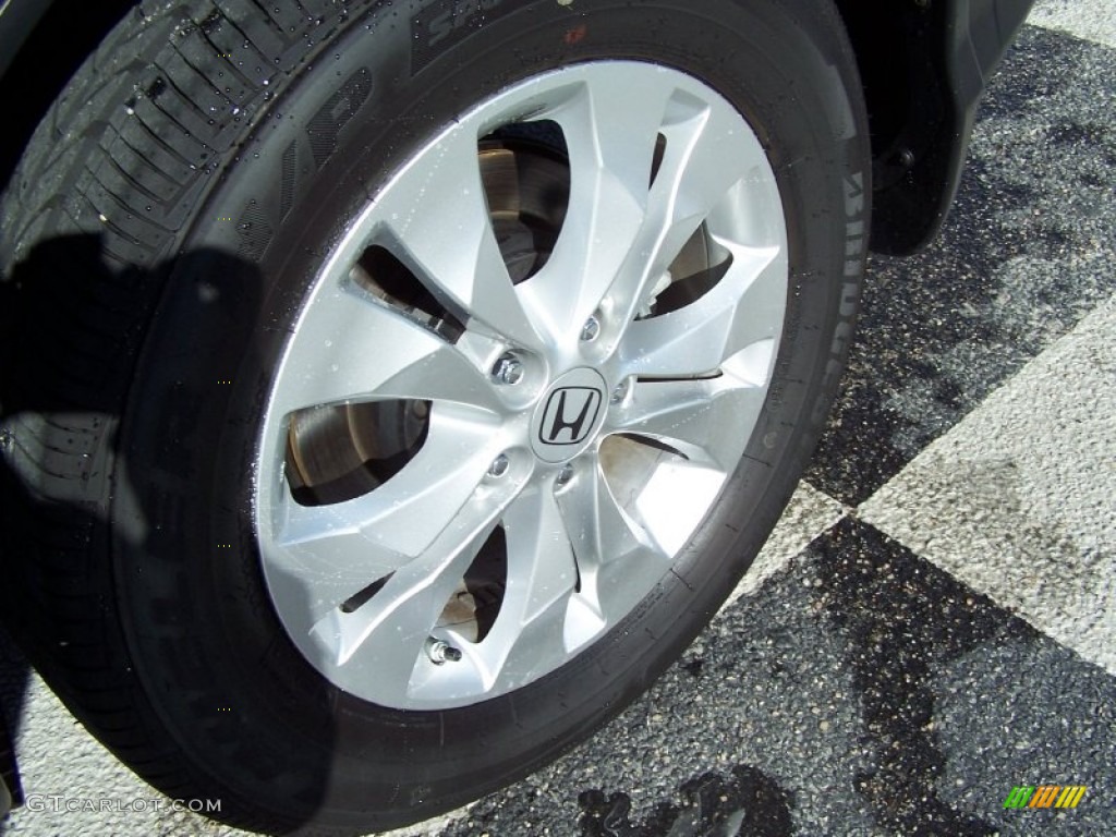 2012 CR-V EX-L 4WD - Taffeta White / Beige photo #6