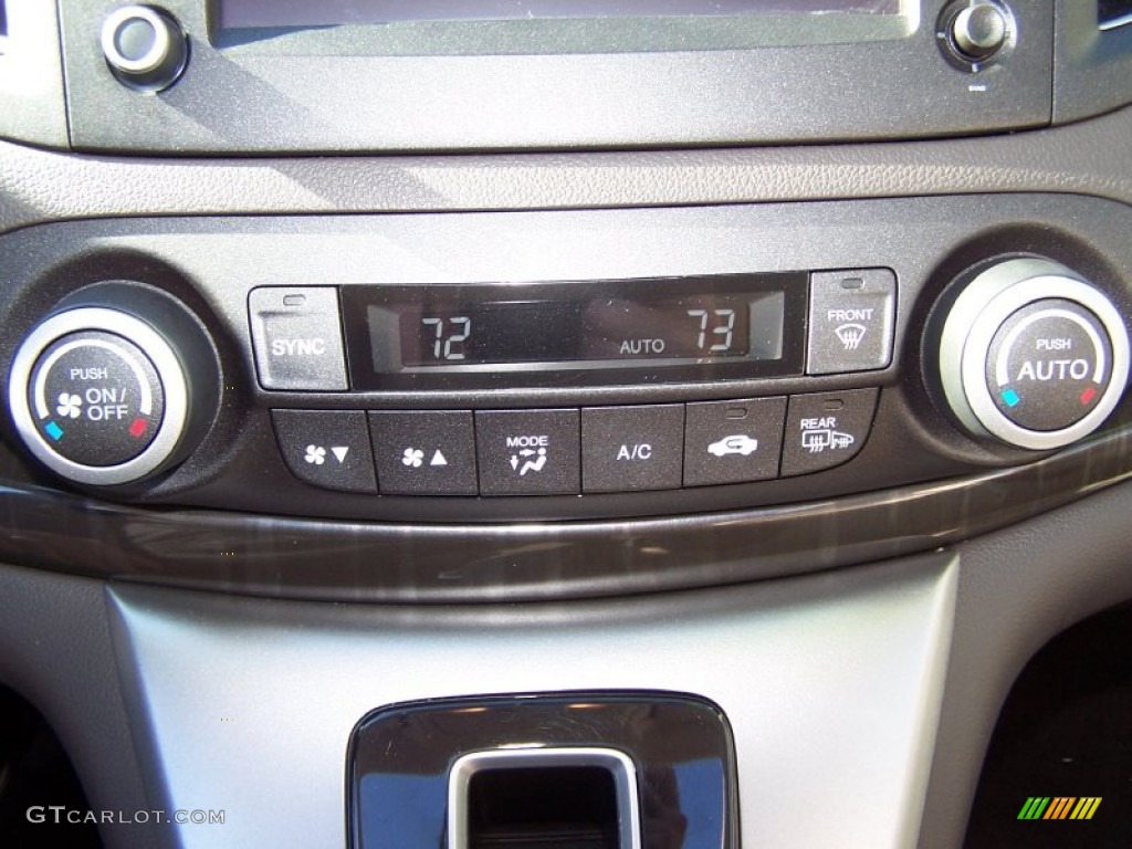 2012 CR-V EX-L 4WD - Taffeta White / Beige photo #23
