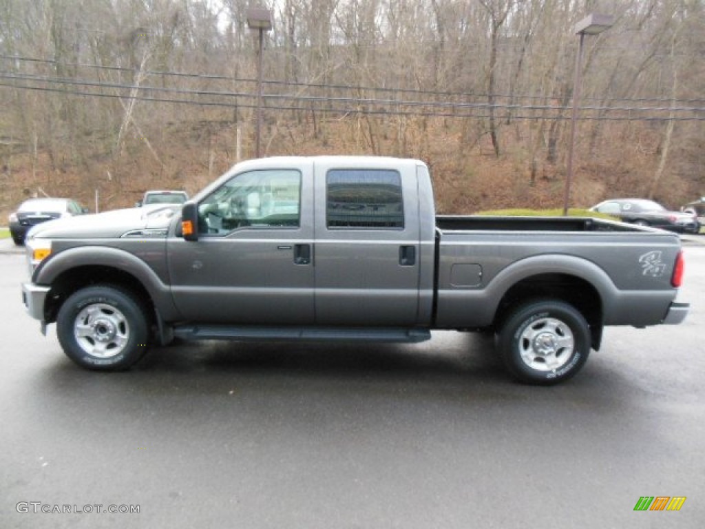 Sterling Gray Metallic 2013 Ford F250 Super Duty XLT Crew Cab 4x4 Exterior Photo #74895954