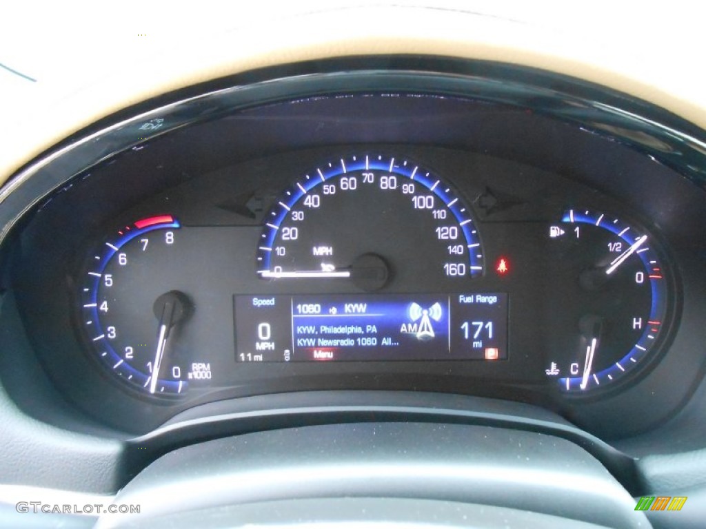 2013 Cadillac XTS Luxury FWD Gauges Photo #74896035