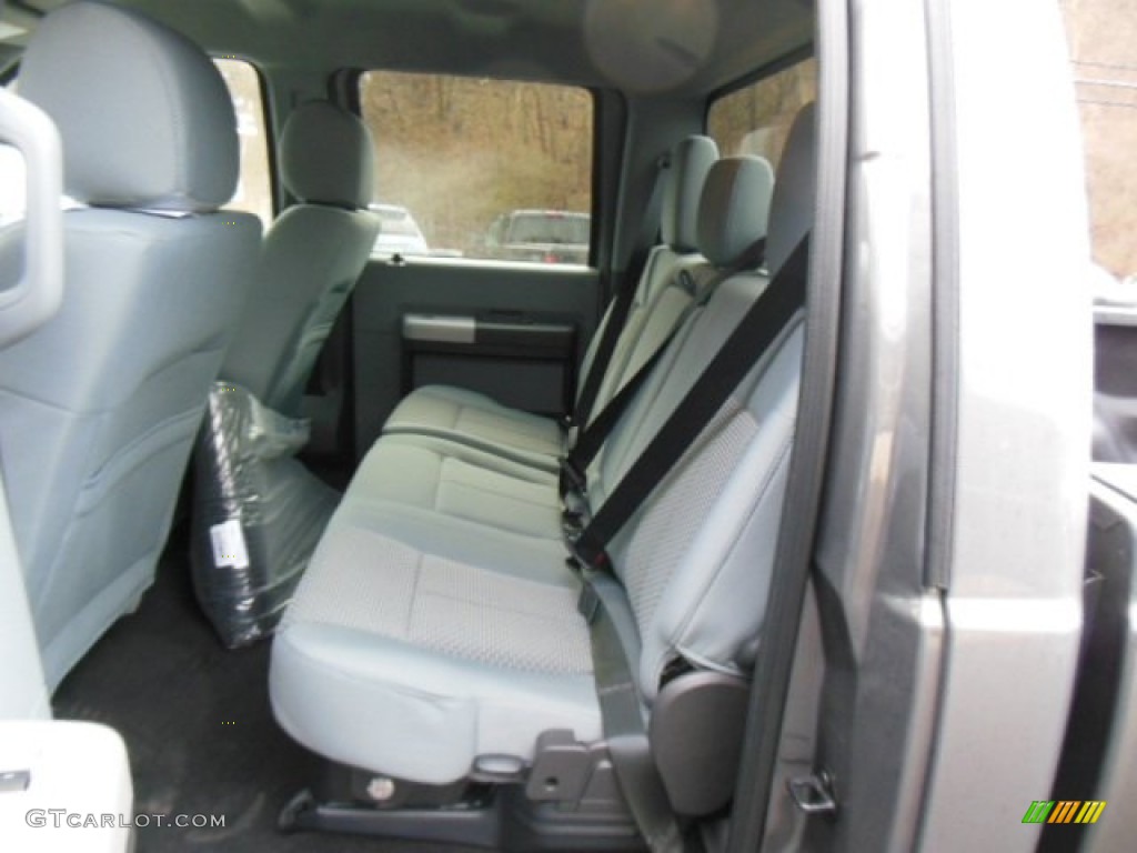 2013 Ford F250 Super Duty XLT Crew Cab 4x4 Rear Seat Photo #74896092