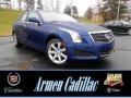 2013 Opulent Blue Metallic Cadillac ATS 2.5L  photo #1