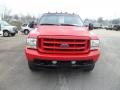 2004 Red Ford F350 Super Duty XLT Crew Cab 4x4 Dually  photo #3