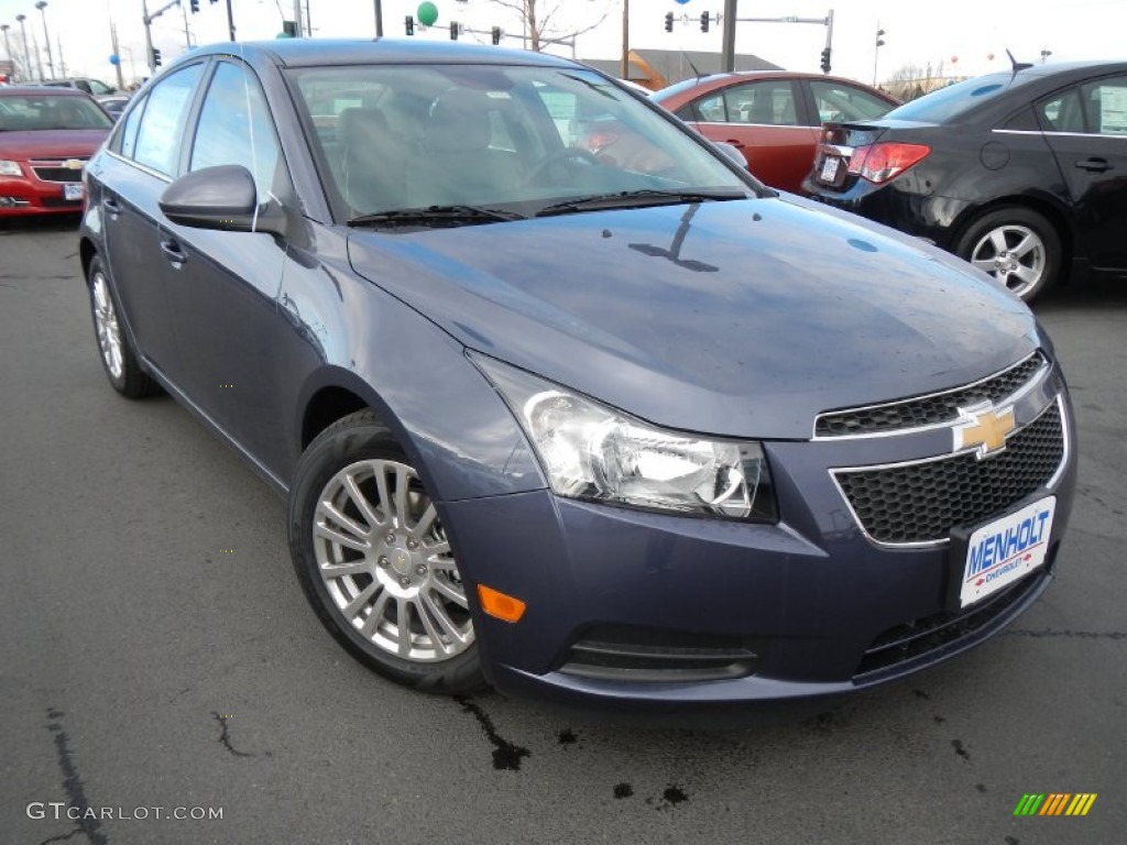 2013 Cruze ECO - Atlantis Blue Metallic / Medium Titanium photo #1