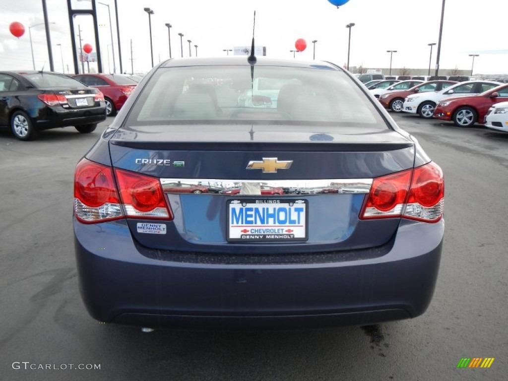 2013 Cruze ECO - Atlantis Blue Metallic / Medium Titanium photo #4