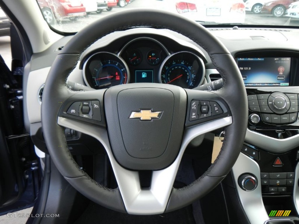 2013 Chevrolet Cruze ECO Medium Titanium Steering Wheel Photo #74897658