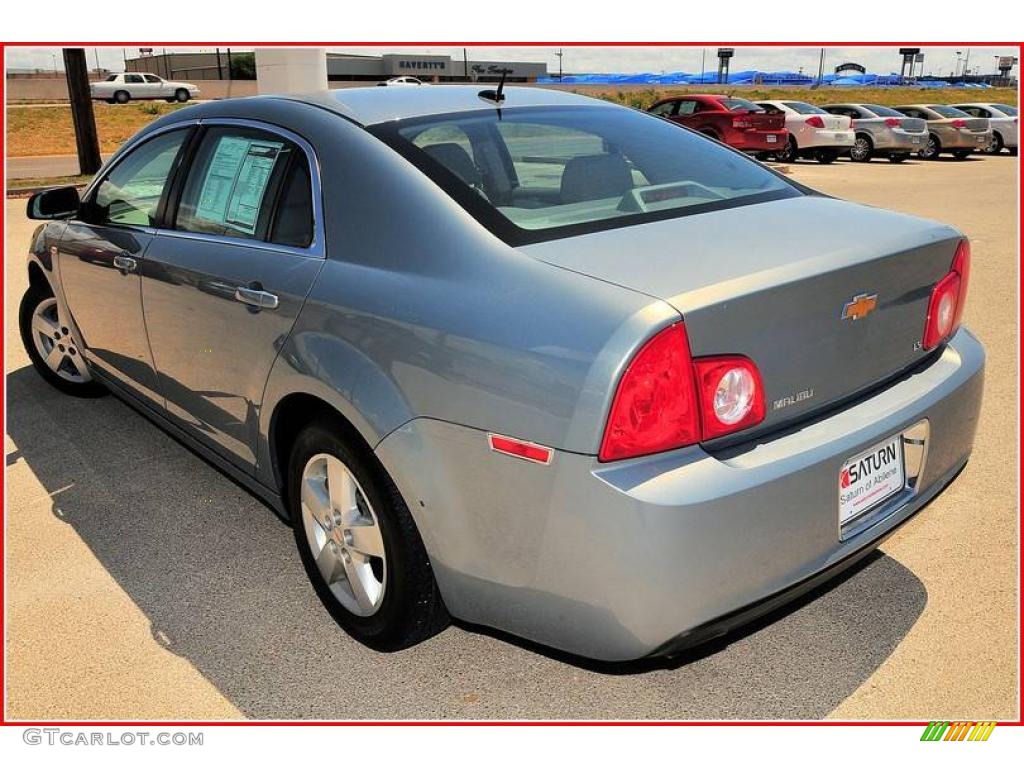 2008 Malibu LS Sedan - Golden Pewter Metallic / Cocoa/Cashmere Beige photo #3