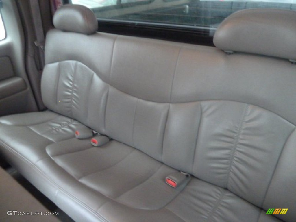 2000 Silverado 1500 LS Extended Cab 4x4 - Dark Carmine Red Metallic / Medium Gray photo #9