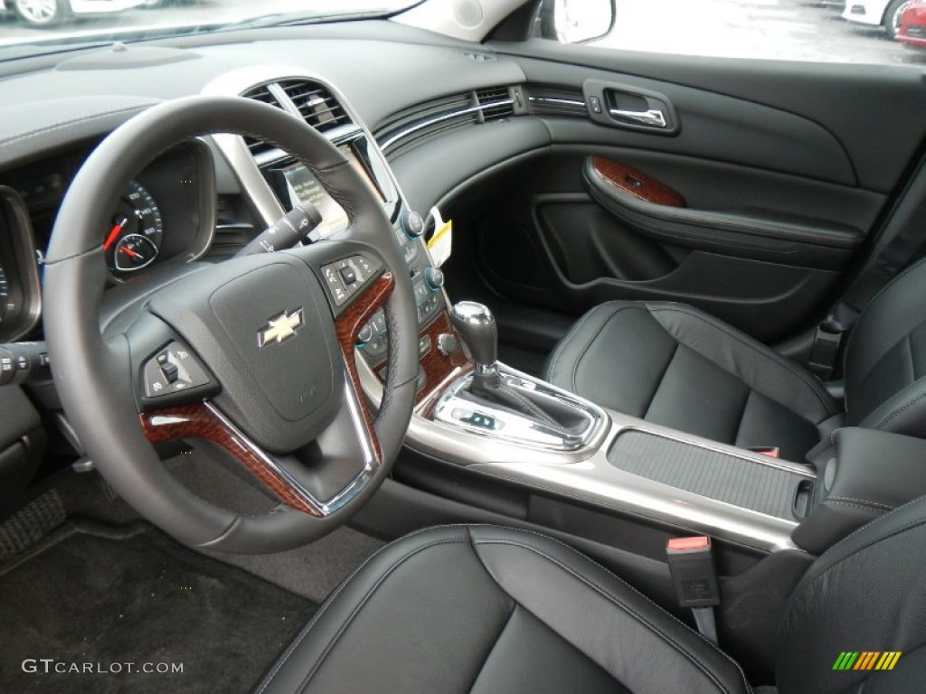 Jet Black Interior 2013 Chevrolet Malibu ECO Photo #74898123
