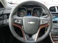 Jet Black Steering Wheel Photo for 2013 Chevrolet Malibu #74898204