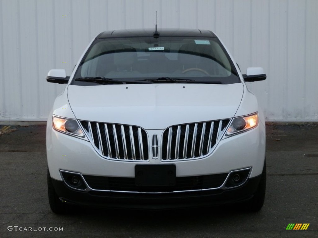 White Platinum Tri-Coat 2013 Lincoln MKX AWD Exterior Photo #74898479