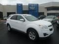 2010 Summit White Chevrolet Equinox LT AWD  photo #1