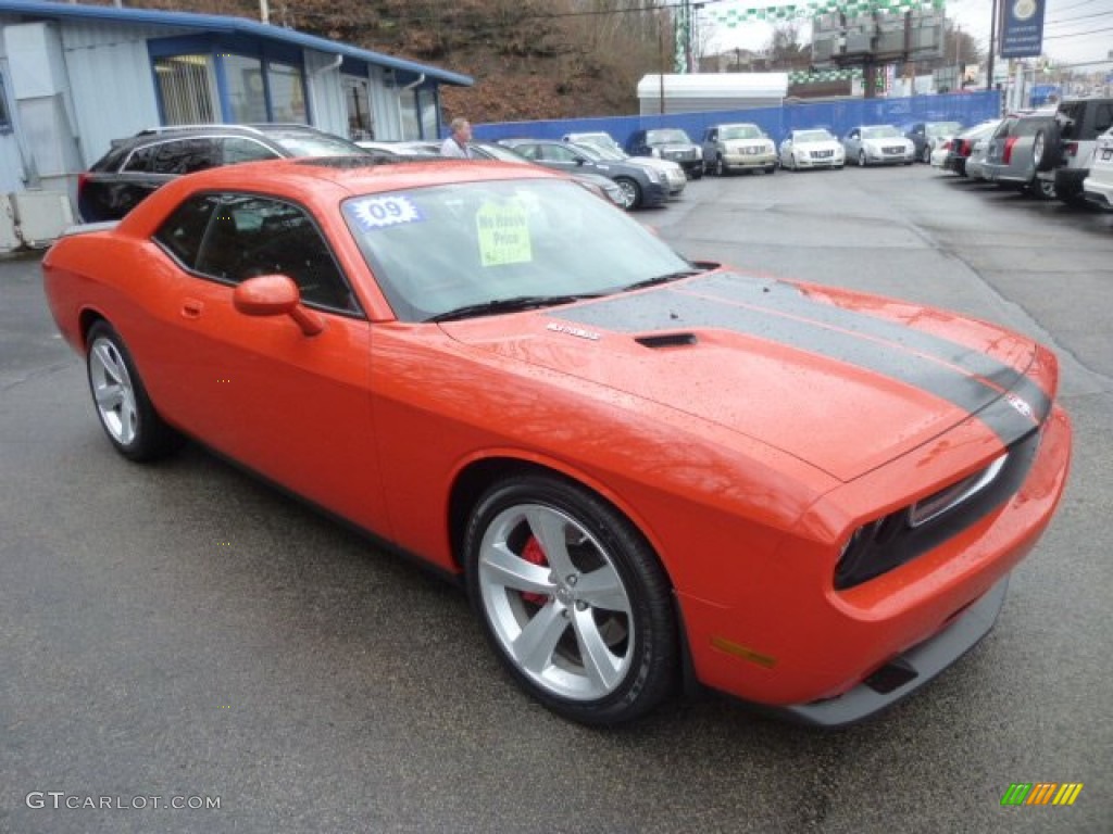 HEMI Orange 2009 Dodge Challenger SRT8 Exterior Photo #74898584