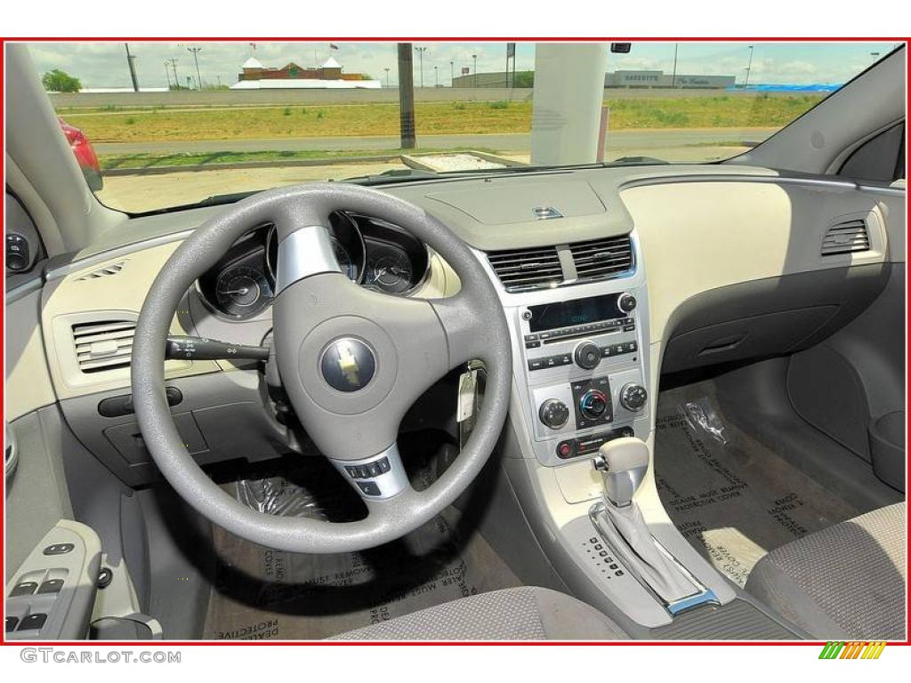 2008 Malibu LS Sedan - Golden Pewter Metallic / Cocoa/Cashmere Beige photo #19