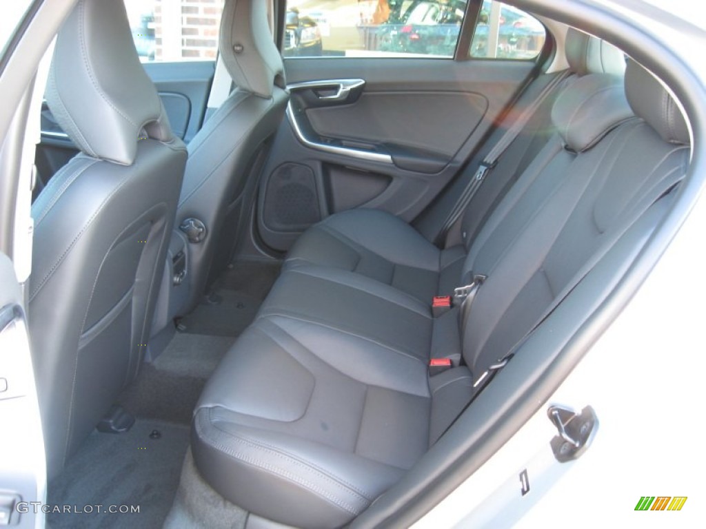 Off Black Interior 2013 Volvo S60 T5 AWD Photo #74899452